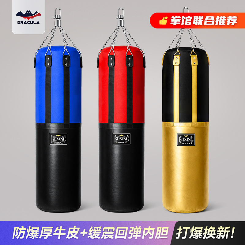 Boxing punching bag for adults and children, Muay Thai, Taekwondo solid punching bag training equipment, hanging sandbag for sparring