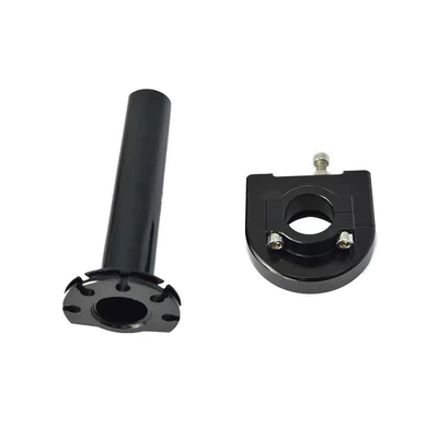 Motorcycle Accessories Modified Throttle Handle Yamaha Large Twist Oil Moped Large Twist Oil Enlarged Throttle Seat Nc (Motorcycle Handle Cover) - increase-throttle-black