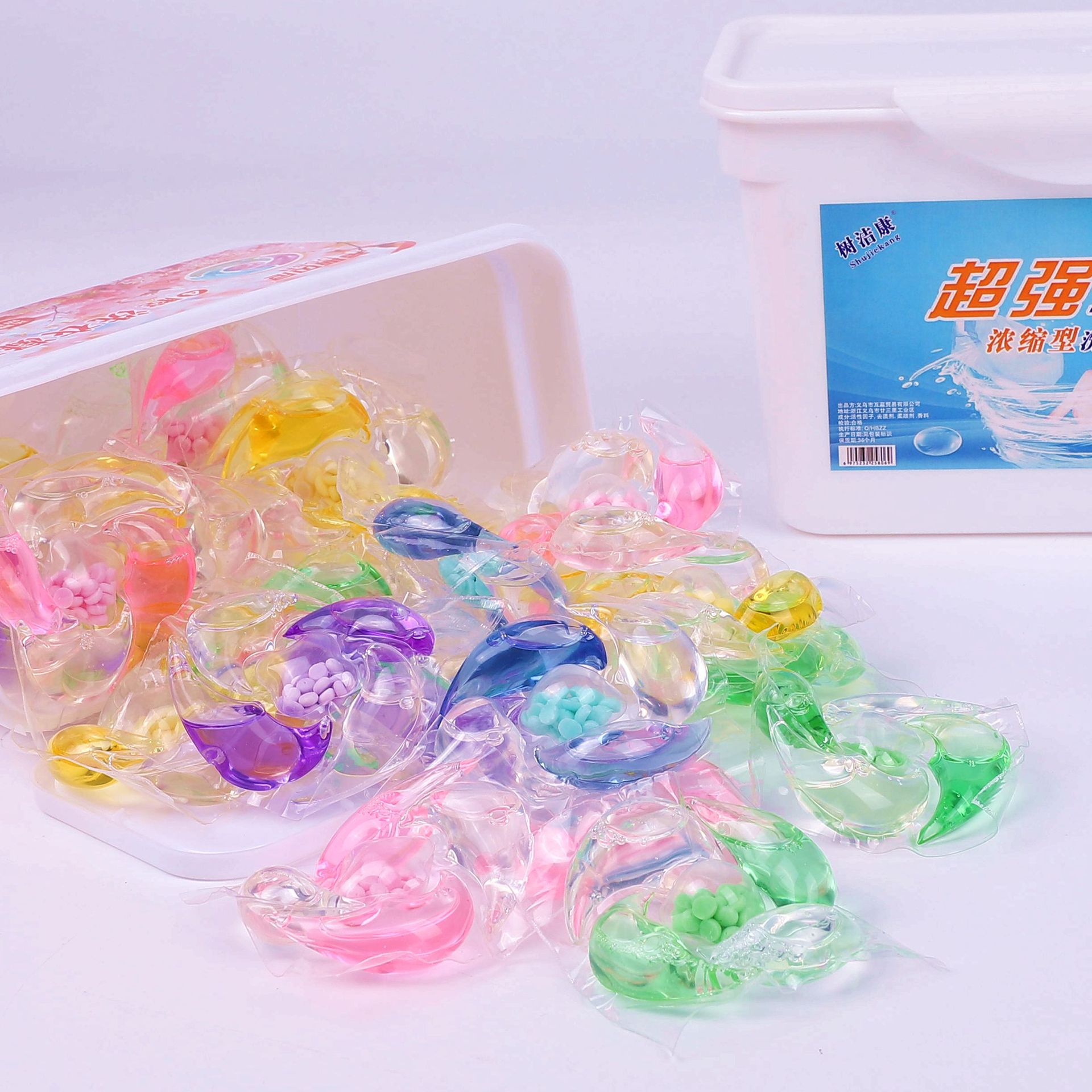 Shujiekang Laundry Capsules Strongly Flavoured Washing Powder 2