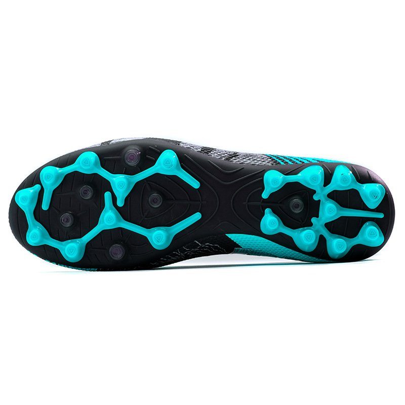 ShoeGlobe Cross-Border New Men And Women Students Long High-Top Broken Spikes Grass Training Football Shoes For Teenagers In Stock_voghion.com