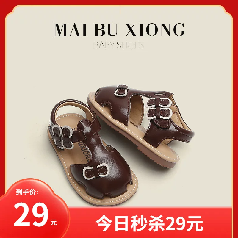 麦布熊 Детская летняя обувь для раннего возраста девочек, обувь, сандалии для принцесс