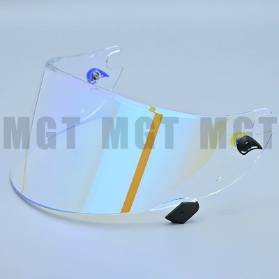 Leiding Racerprogp Electroplated | Dəbilqə (Kaska) aksesuarları - transparent-blue