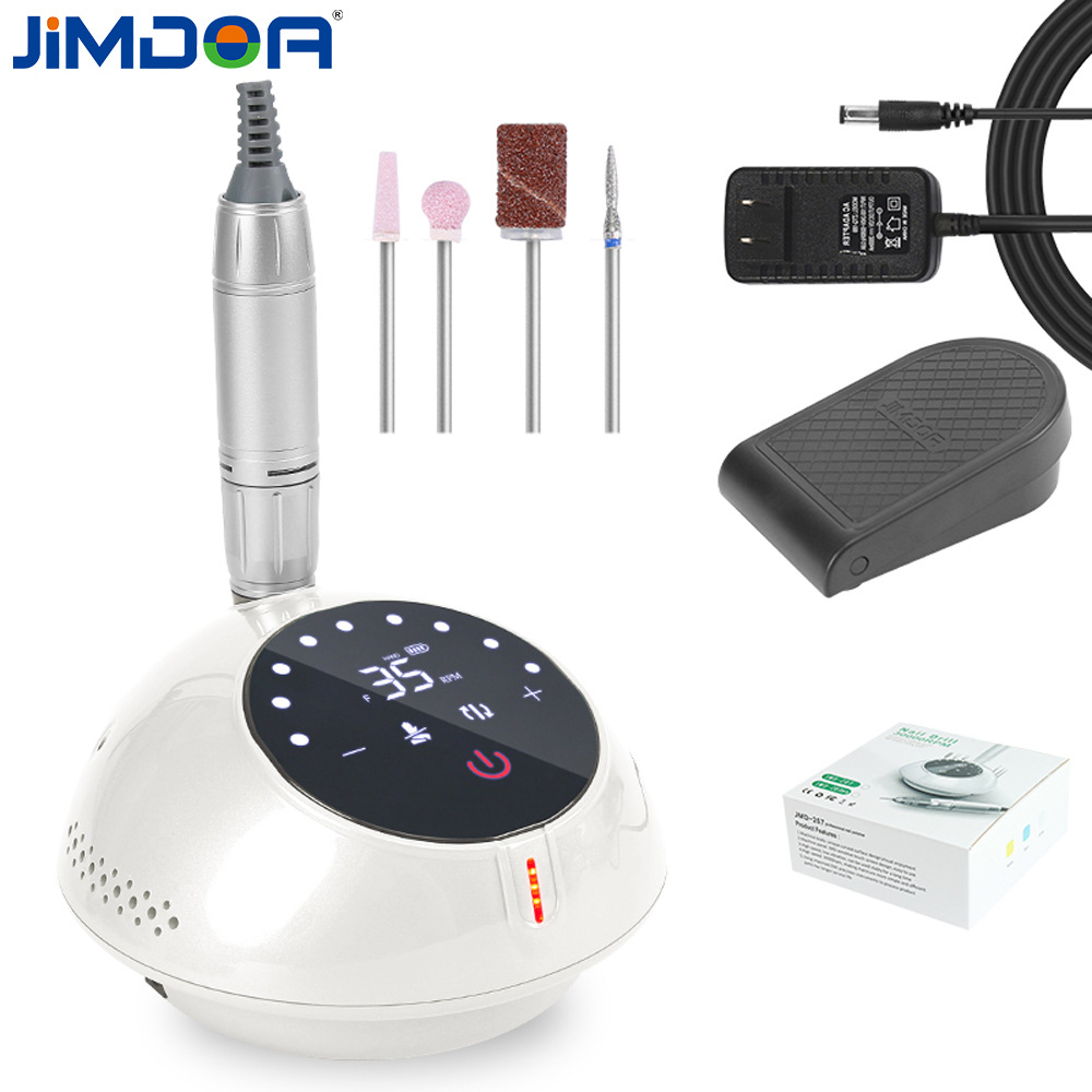 JIMDOA transfronterizo 35000 rpm máquina de molienda especial de alta velocidad de manicuría herramientas eléctricas de eliminación de uñas
