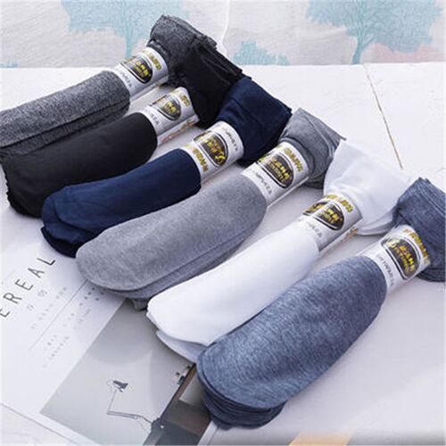 Men's Summer Thin Ice Silk Socks, Business Style, Silk-Like Cotton, Anti-Odor Men's Socks, Silk-Like Cotton Socks