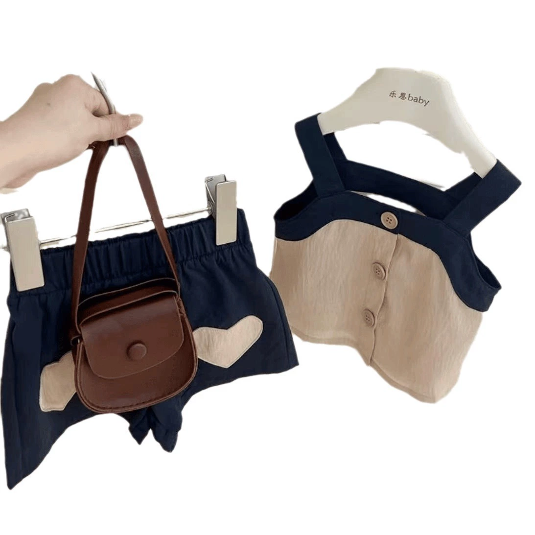 Летний набор для детей, хаки шорты, детская одежда, оптовая торговля, утягивающий эффект