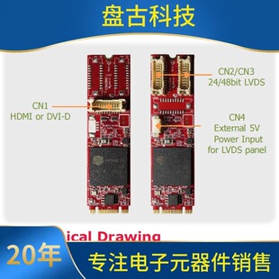 ԃ��EGPV-1101 M.2�DHDMI/DVI�@ʾ�� M.2�D�ӿ�