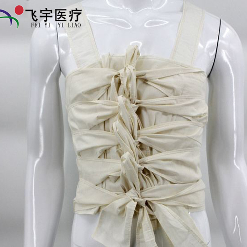 厂家供应棉布多头胸带手术后胸腹部束缚绑带固定带背心式多头胸带-阿里巴巴