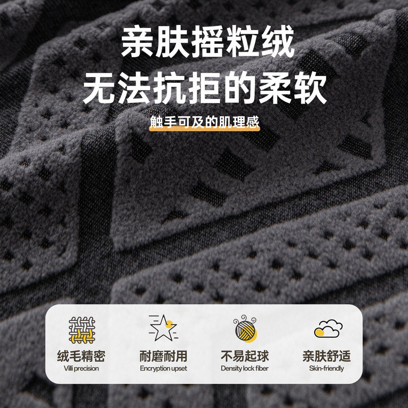 2025年新款软糯摇粒绒沙发套四季通用固定防滑弹力全包万能套批发|undefined