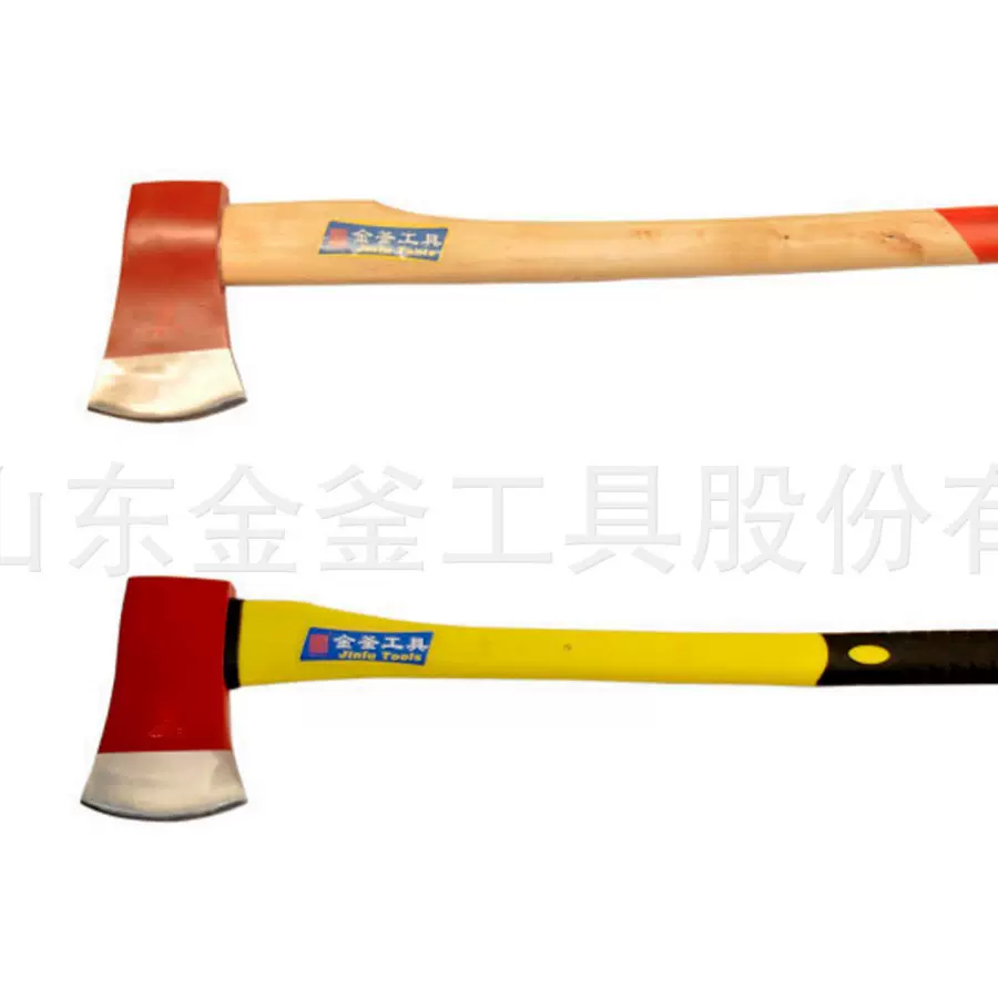 3C认证消防斧头破拆斧美国尖斧木柄太平大斧尖平斧