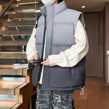 2025年冬季马甲男秋冬季加厚款潮流坎肩保暖背心外套加肥加大男装