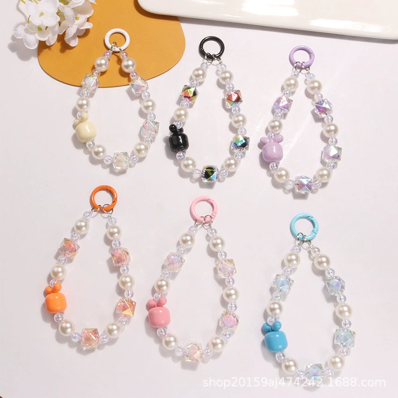 Аcrylic gift box, keychain, handle, mobile phone, cute accessory, internet celebrity