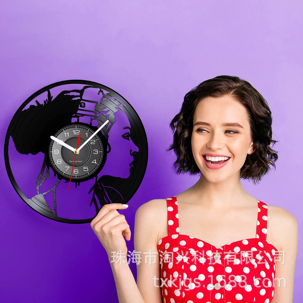 Creative retro headphones, decorations, watch, nostalgia