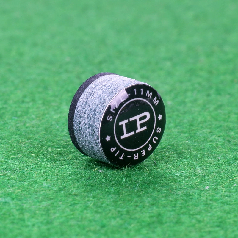 Настоящий кожаный наконечник LP Dream для бильярда, британский маленький наконечник, черный 8, наконечник для снукера, черный, восемь аксессуаров для бильярдных киев