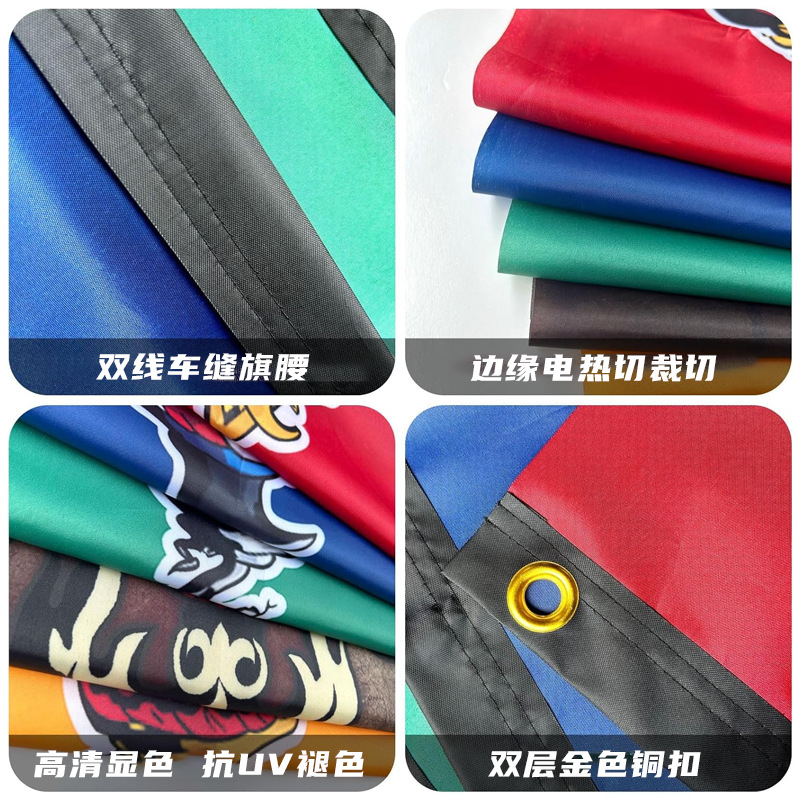 Bandera de cauda de pescado de Harry Potter 30 * 50CM bandera decorativa barra de salón triángulo bandera personalizada