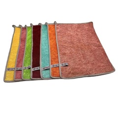 AB Version twisted wiping cloth car towel 30*40 double-sided polyester-cotton kitchen absorbent hanging not easy to shed towel wholesale