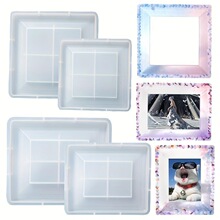 J 36390 Silicone Photo Frame Mold �轺���ģ�� ŷ���羳