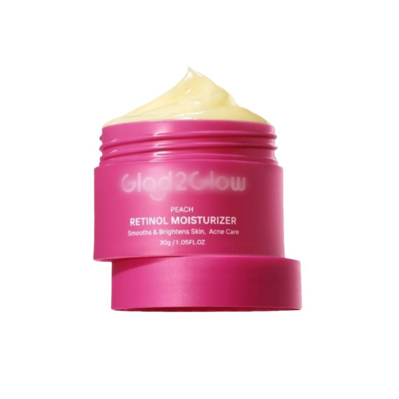 Glad2Glow Peach Retinol Moisturizer 桃子面霜 温和滋润细腻|undefined