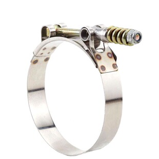 [Factory] 304 stainless steel T-spring strong heavy-duty clamp pipe hoop special hoop for automobile Tianjin throat hoop