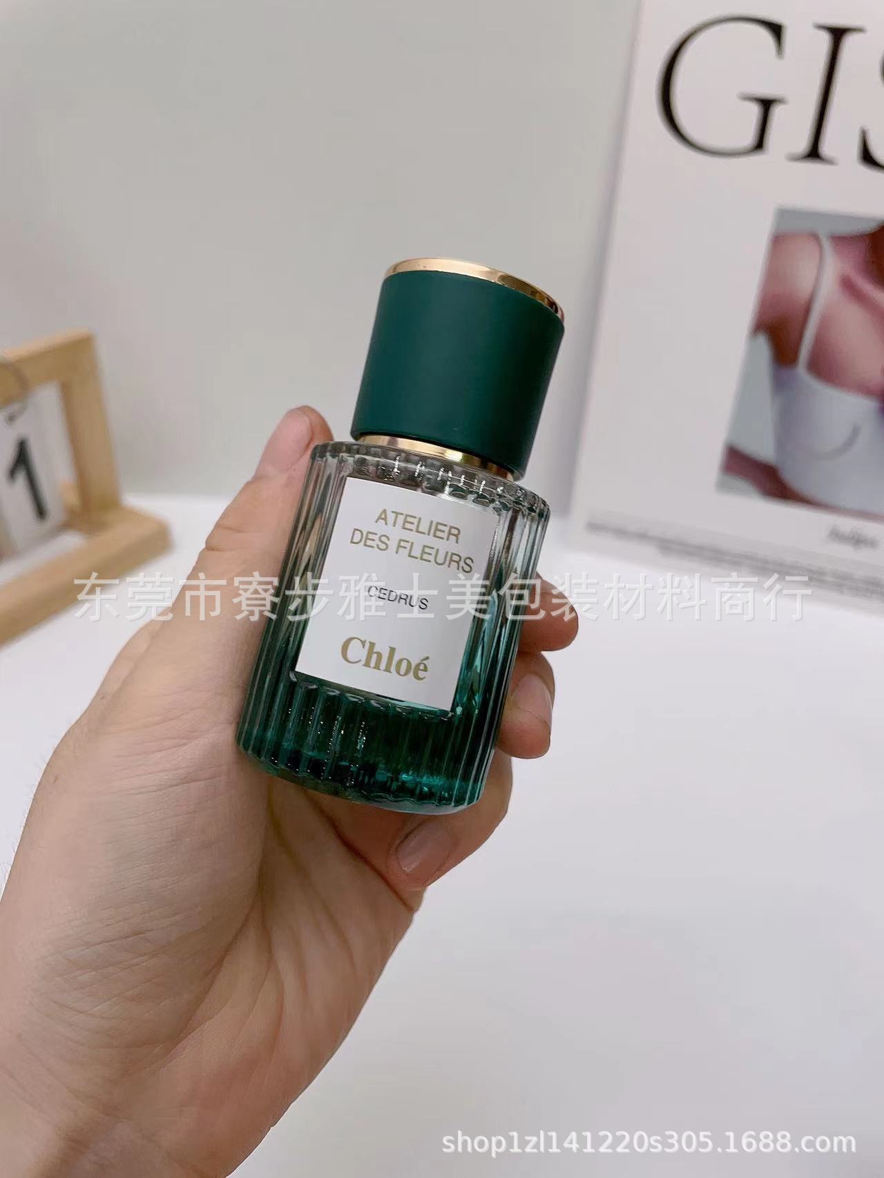Botella de llenado de perfume de gama alta portátil 30ml botella de spray de vidrio de gama alta 50/100 ml botella pequeña vacía de reemplazo