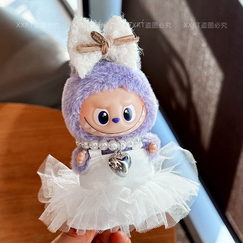 labubu娃衣一二三四代拉布布衣服心底密码4.0搪胶公仔穿着替配饰|undefined