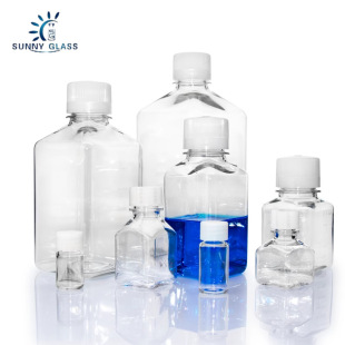 5ml Culture-Based Square Bottle Pet Serum Sample Sub-Bottle Experimental