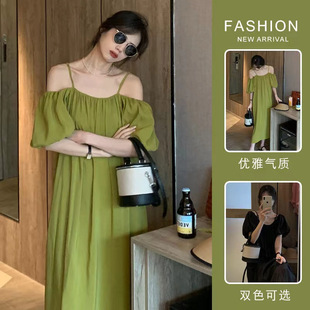 2023���¿�¶�編ʽ�����B��ȹŮ�߼��Ќ���һ�ּ����Gɫ�LȹŮ