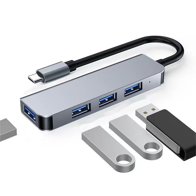 Divisor de línea dos en uno, concentrador hub de alta velocidad uno a ocho, extensor usb de doble cabezal, estación de acoplamiento de computadora multifunción