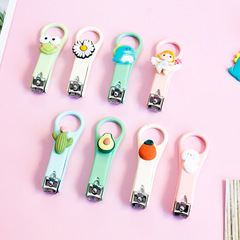 Creative cute cartoon nail scissors Japanese and Korean ins style animal fruit girl manicure scissors local small gifts wholesale