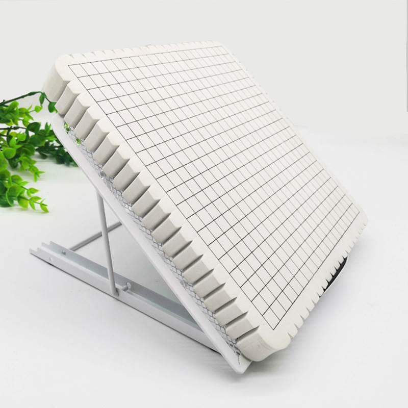 编织斜卷结可调节支架搭配固定垫板编绳便携可折叠绳编架子