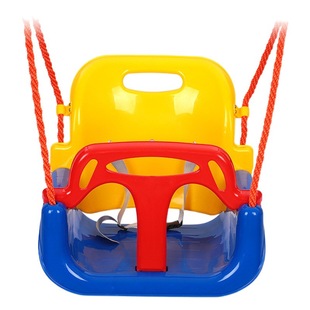 Children's swing seat indoor and outdoor home hanging chair baby outdoor swing three-in-one toy children hanging basket