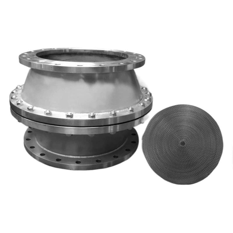 Гофрированный огнестойкий сердечник обработка отработанных газов квадратный Металл огнестойкая сетка огнестойкость слой из нержавеющей стали квадратный круглый огнестойкость сетка