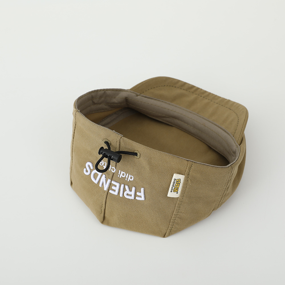 Red popularidad coreana de moda oso bebé lindo boina primavera 2025 tendencia infantil delgada gorra de lengua de pato para niños