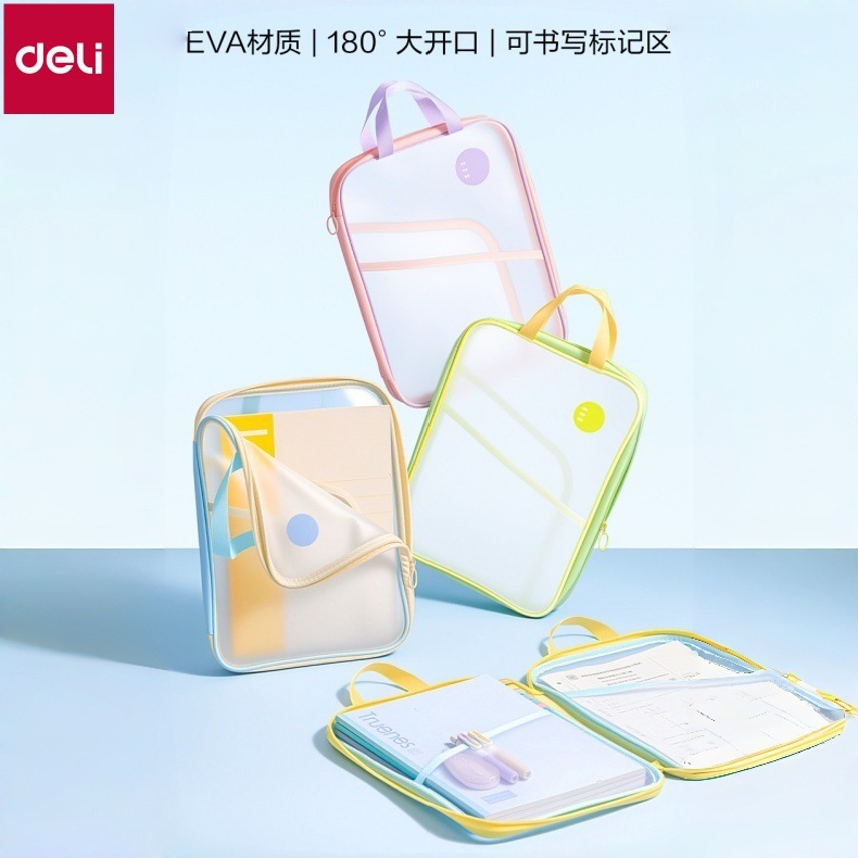 Detox LS300 Lexo Serie A4_U bolsa de cremallera EVA bolsa de tareas de estudiantes bolsa de estudio bolsa de papel de prueba