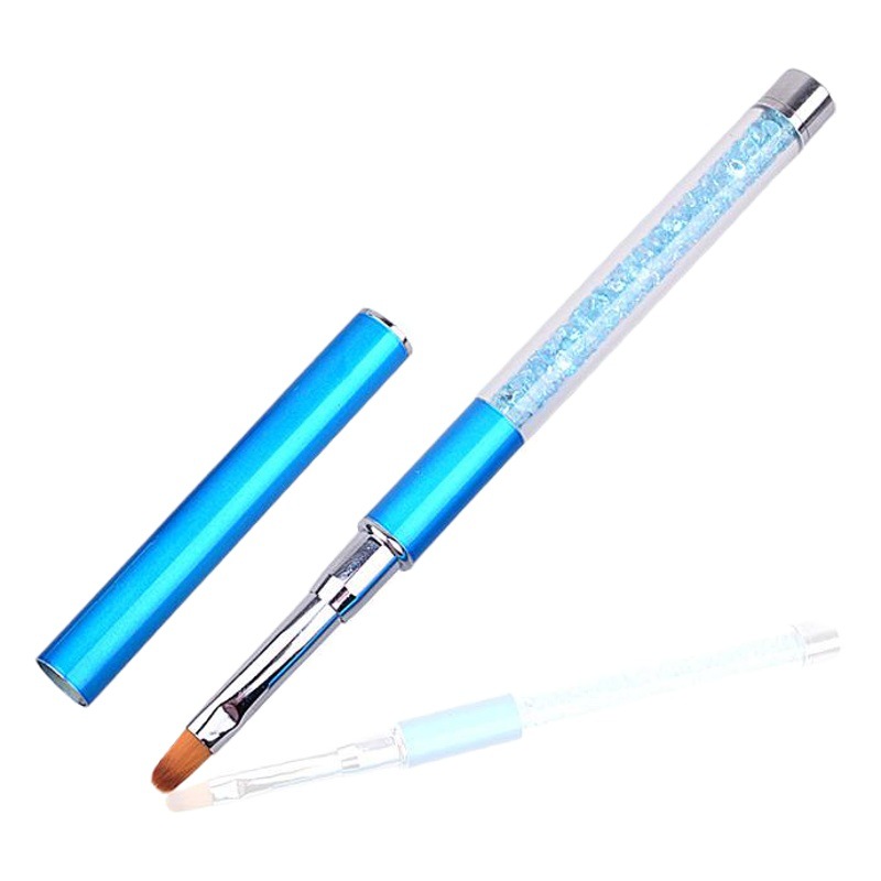Nail art tools crystal carved light therapy pen painted pull line gradient point flower pen powder painting brush wholesale