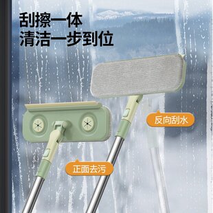 Screen window brush cleaning artifact disassembly-free cleaning window net cleaning tool glass cleaning household high-rise double-sided wiper