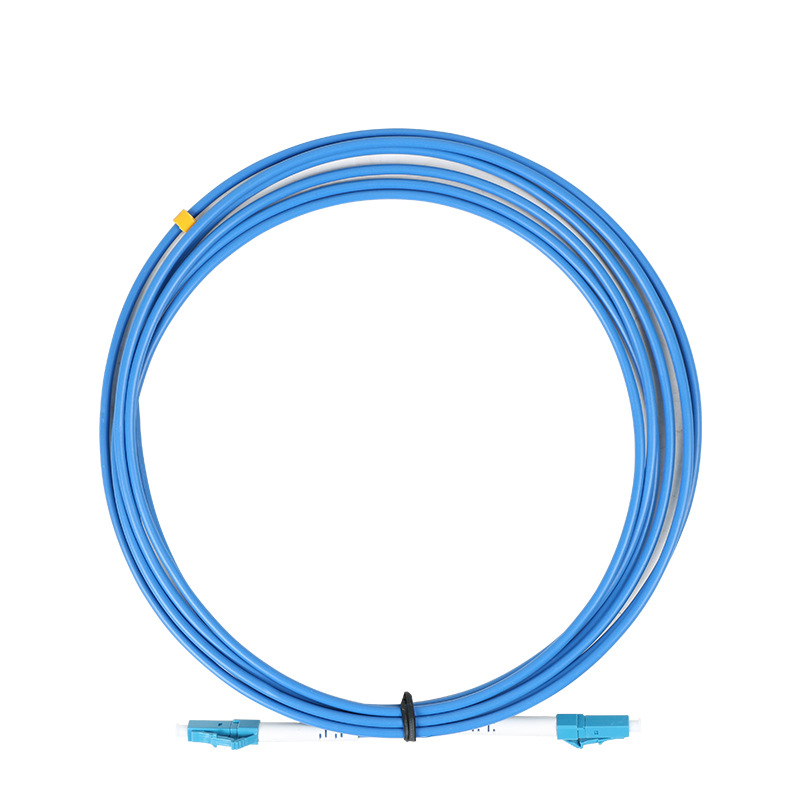 电信级LC-LC单模单芯铠装光纤跳线1米防老鼠咬尾纤2-10米可定制
