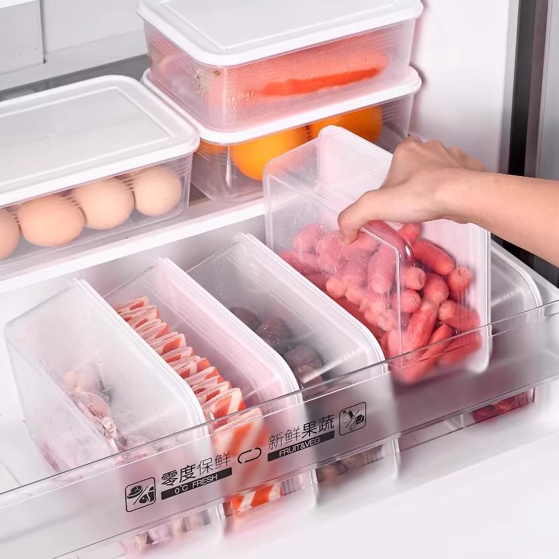 Caja de almacenamiento de refrigerador Caja de almacenamiento de carne congelada de grado alimenticio Caja de almacenamiento de carne congelada Caja de almacenamiento de carne congelada