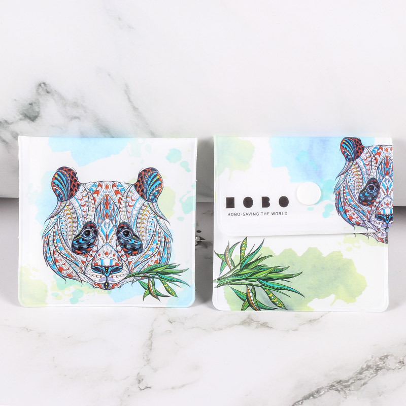 Bag de cenizas portátil Ceniciero anti-volante creativo personalidad moda bolsa de cenizas metálicas extintor de humo