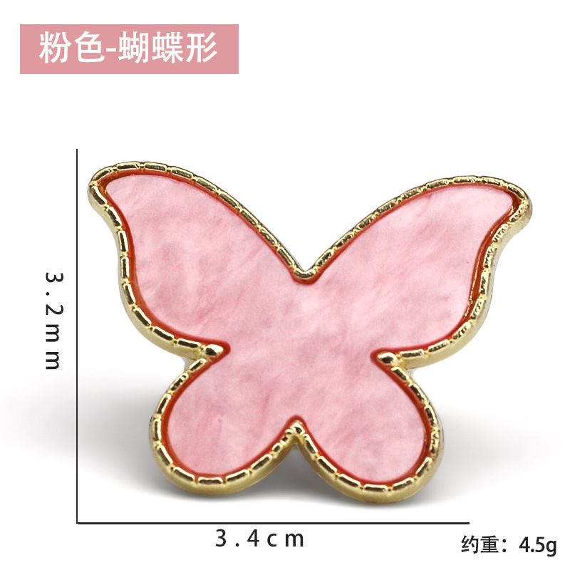 Transfronteriza nueva paleta de anillos de uñas paleta de teñido de limpieza fácil paleta de anillo ajustable de diseño de boca abierta