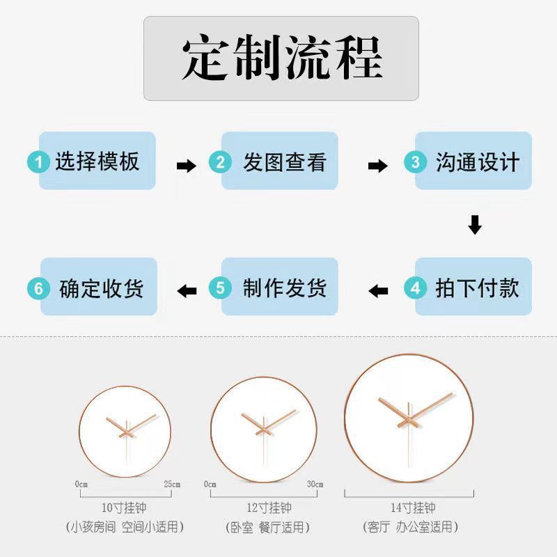 時計の掛け時計の卸売りの時計のdiyの壁掛けの客間の広告の写真の企業の商標の写真は個性の時計を図に来ます。|undefined