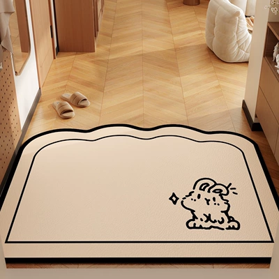 Cartoon Cute Pet Leather Avtomobil döşəmə paspasları