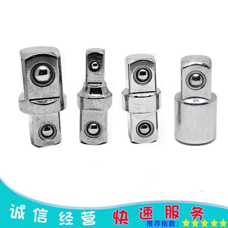 6,3 шестигранная головка на 3/8 дюйма, ударная двусторонняя внешняя квадратная переходная головка, быстрый цепной ключ с трещоткой