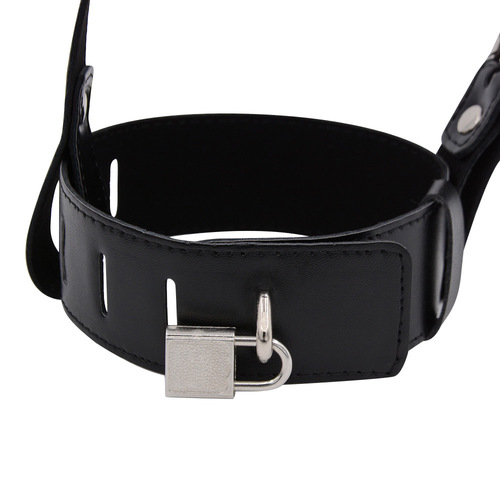 Leather fetish high heels SM training female slave foot shackles alternative toys adult sex products one-stop service 