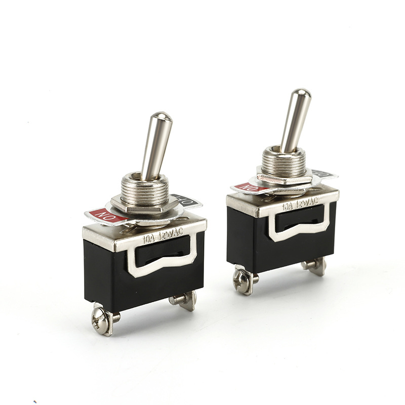 钮子开关KN3-101 2脚2档拨动电子钮子开关 汽车改装钮子开关 10A