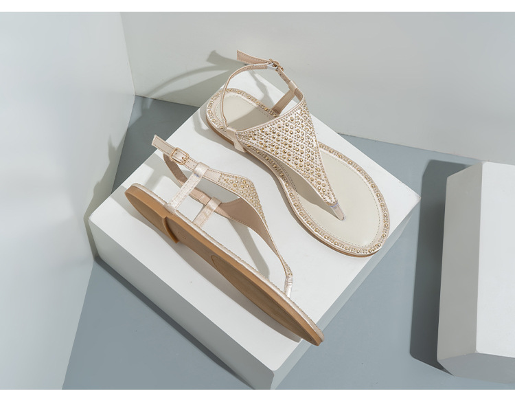 Sandali da donna Scarpe basse estive da donna Scivoli versatili_voghion.com