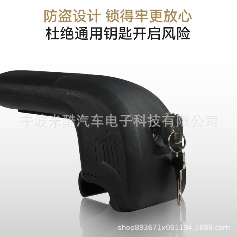 Car Roof Luggage Rack Crossbar Aluminum Alloy Clamp-On Type Suv No-Drill Installation