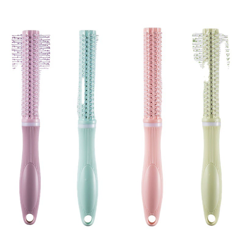 612 solid hair salon professional styling combing machine fluffy hair shop buckle female round cylindrical curls combed home