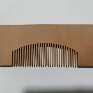 Factory wholesale handmade mahogany comb wood diy pure antique semi-finished gift rosewood comb