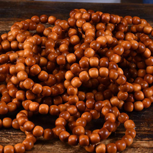 15*16 Taihang Yabai Round Bead Handmade Wooden Wen Play Buddha Bead Single Circle Light Bead Temple Jewelry Gift