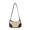 Summer fresh straw woven handheld underarm bag, one-shoulder bag, small bag, 2023 collection